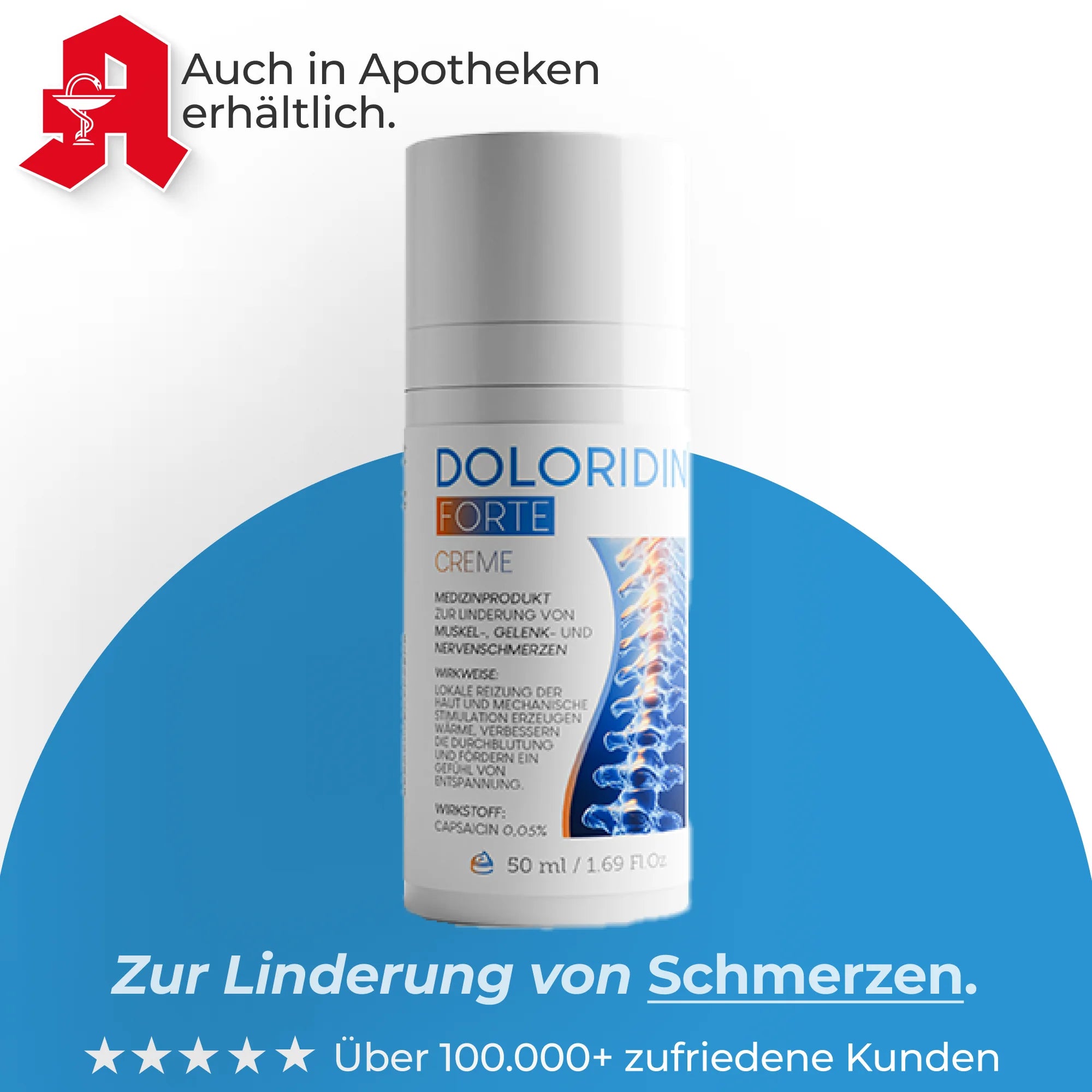 Doloridin® FORTE | Wärmende Schmerzcreme